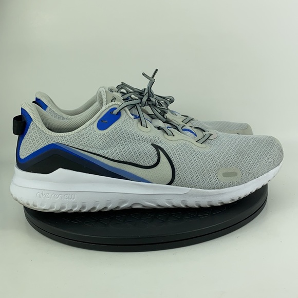 Nike Renew Ride Gray/Blue Athletic Training Shoes CD0311-009 Men's Size 11.5 - Picture 4 of 12